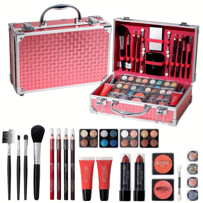 Multifunctional Makeup Set, Portable Beauty Box with Full Makeup Collection, image 2