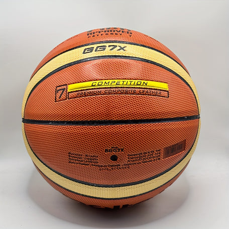 FIBA Approved Professional Size 7 Basketball – Durable PU for Training & Competition