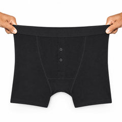 Men's Cotton Button Fly Boxer Shorts Pack Of 5 Breathable Stretch Gym Sports