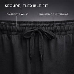 2 Pack Men's Cotton Lounge Bottoms Stretchable PJ Pants Durable Cosy