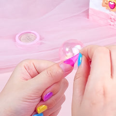Washable Girls’ Makeup Kit – Non-Toxic Cosmetic Vanity Set
