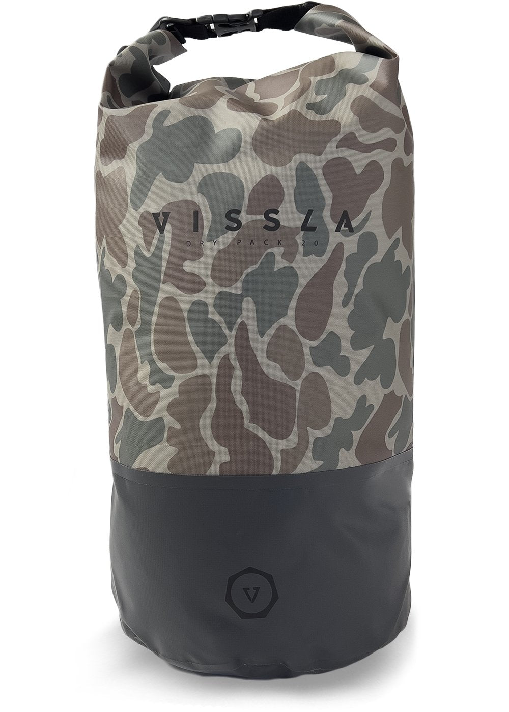 Vissla Unisex 7 Seas 20L Dry Pack, Roll Top PVC