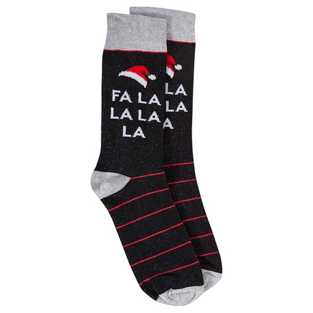 4 Pack Men's Christmas Socks Cotton Rich Festive Designs Cosy Winter