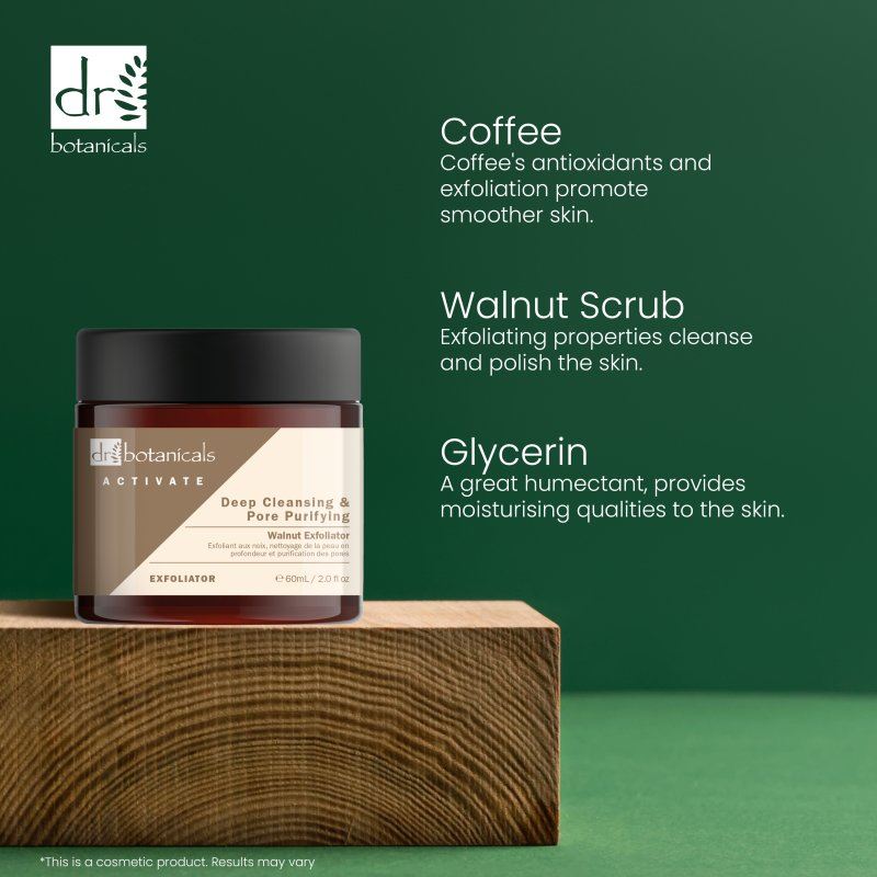 Activate Deep Cleansing And Pore Purifying Walnut Exfoliator 60ml