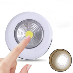 Portable LED Night Light – USB Rechargeable, Touch Control, Warm Ambience