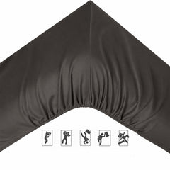 Olivia Rocco Plain Dye Polyester Fitted Sheet, 25cm Deep