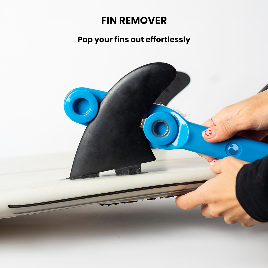 Living in Sunshine Clean Fin Surf Multi-Tool, Fin Key and Wax Comb