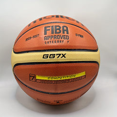 FIBA Approved Professional Size 7 Basketball – Durable PU for Training & Competition