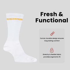 5 Pack Men's Sparta Greek Design Sport Socks Cotton Durable Blend For Sports