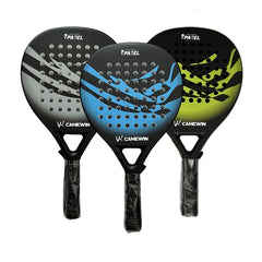 Camewin Carbon Fiber Padel Racket – Soft EVA Face & Paddle Bag