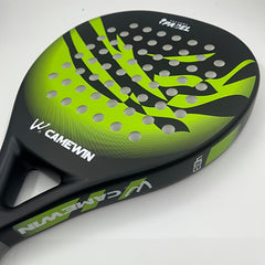 Camewin Carbon Fiber Padel Racket – Soft EVA Face & Paddle Bag