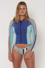 Sisstrevolution Women's Summer Seas 1mm Neoprene Jacket, Front Zip