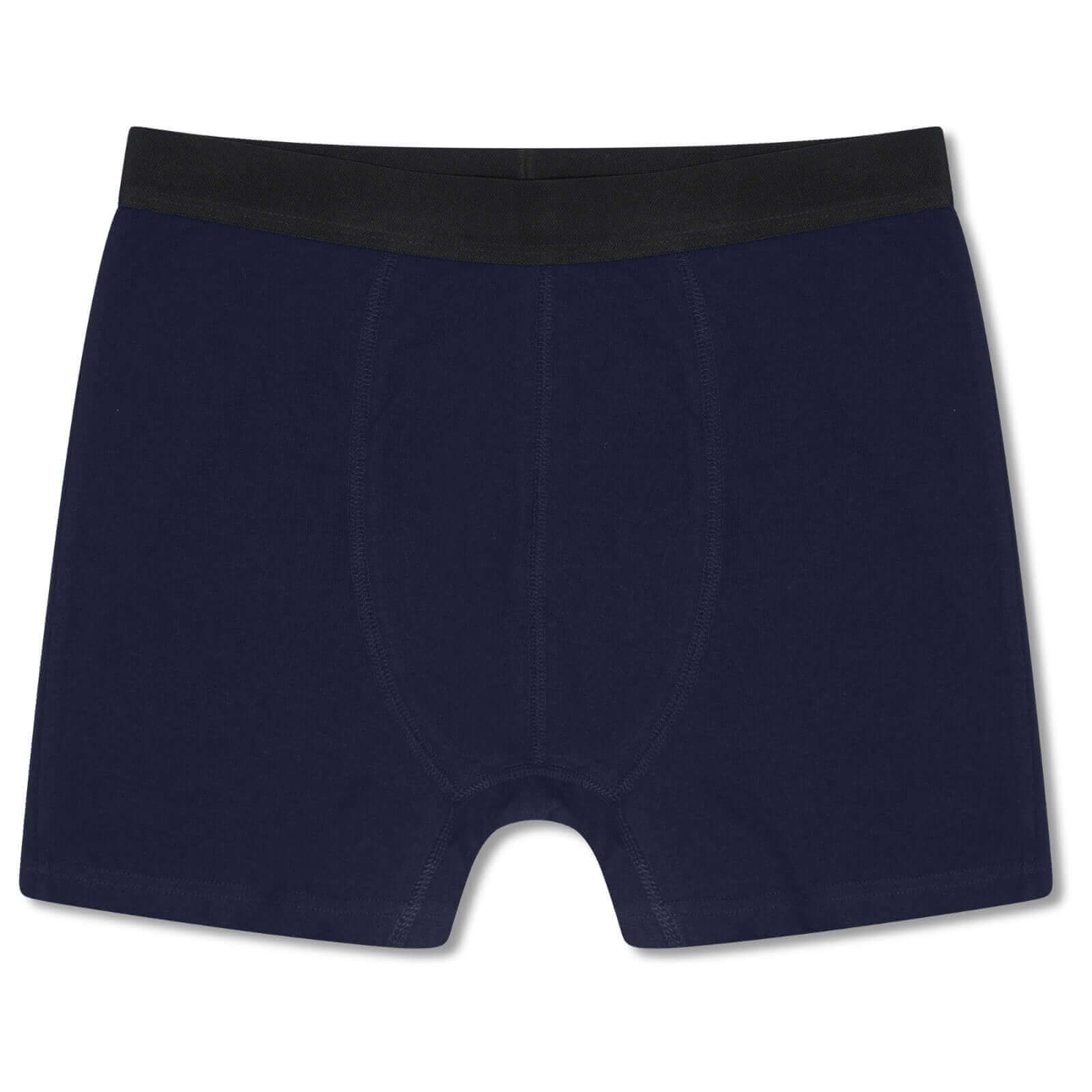 6 Pack Assorted Cotton Stretch Boxer Shorts for Men's Black Navy Grey