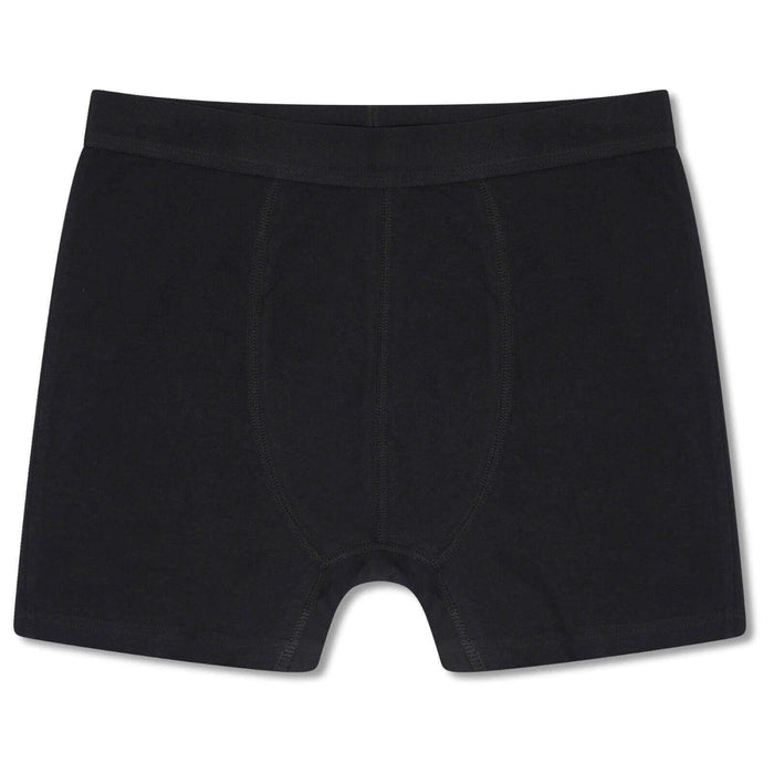 Black Cotton Stretch Boxer Shorts Pack Of 6 For Men's Comfort Fit Soft Waistband, image 2