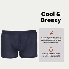 6 Pack Cotton Stretch Boxer Shorts For Men Breathable Soft Durable