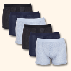 6 Pack Cotton Stretch Boxer Shorts For Men Breathable Soft Durable