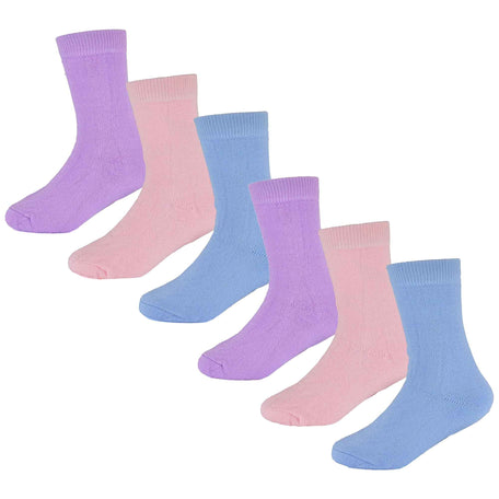 Kids' Thermal Socks 6 Pack Non Slip Cushioned Warm Winter Boots