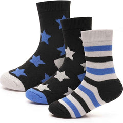 Kids' Thermal Socks 6 Pack Non Slip Cushioned Warm Winter Boots