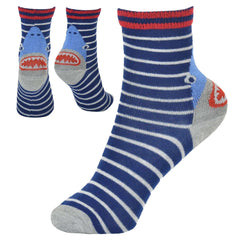 Kids' Bamboo Socks 6 Pairs Breathable Antibacterial Moisture Wicking Cotton Rich