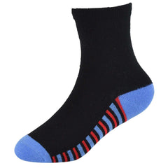 Kids' Bamboo Socks 6 Pairs Breathable Antibacterial Moisture Wicking Cotton Rich