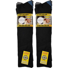 Men's Knee-Length Work Boot Socks 6 Pairs UK 6-11 EUR 39-45