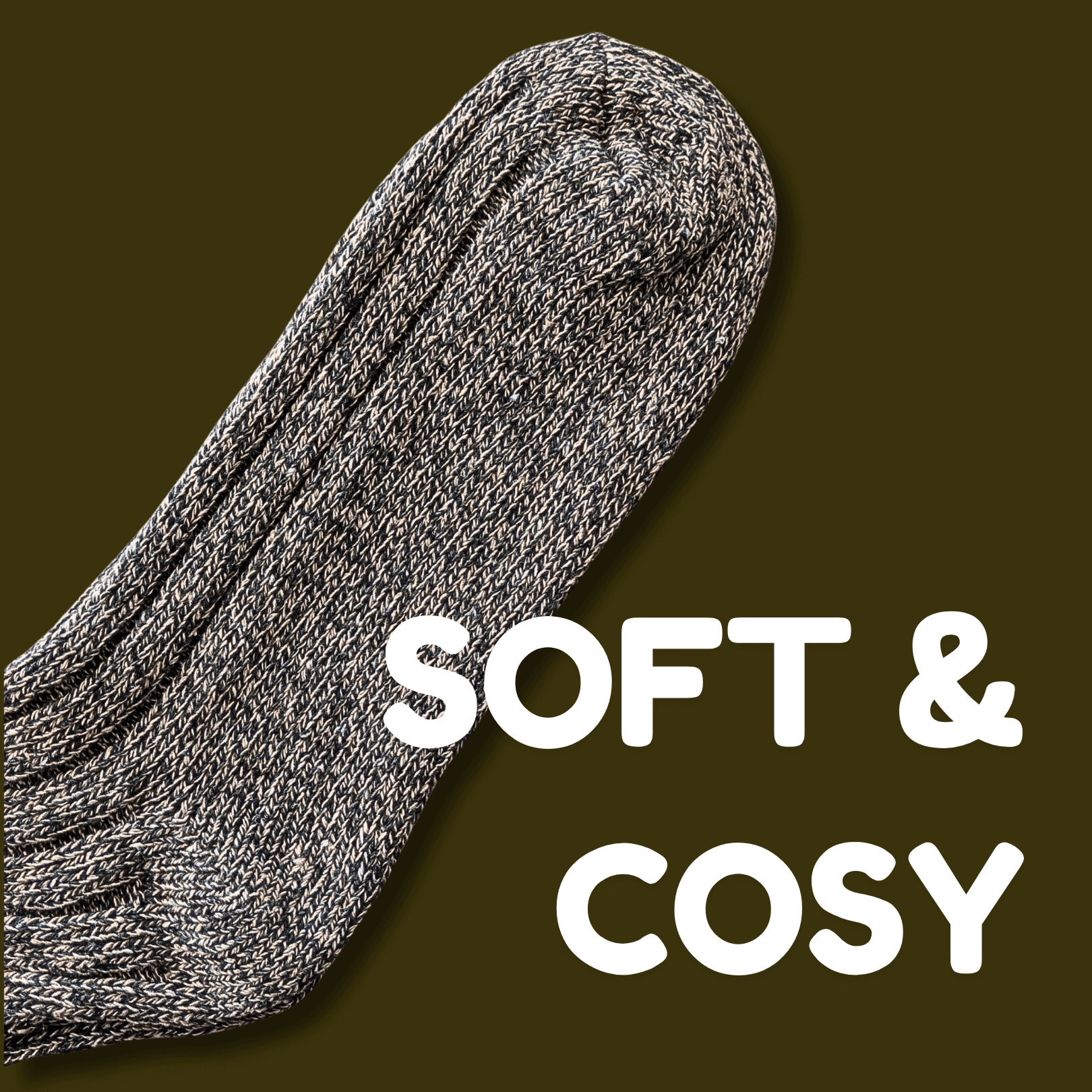 Men's Ultra Chunky Wool Thermal Socks 6 Pairs UK 6-11 EU 39-45 Assorted