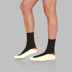 Men's Lambswool Work Boot Socks With Reinforced Heel And Toe Warm Durable