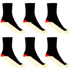 Men's Lambswool Work Boot Socks With Reinforced Heel And Toe Warm Durable