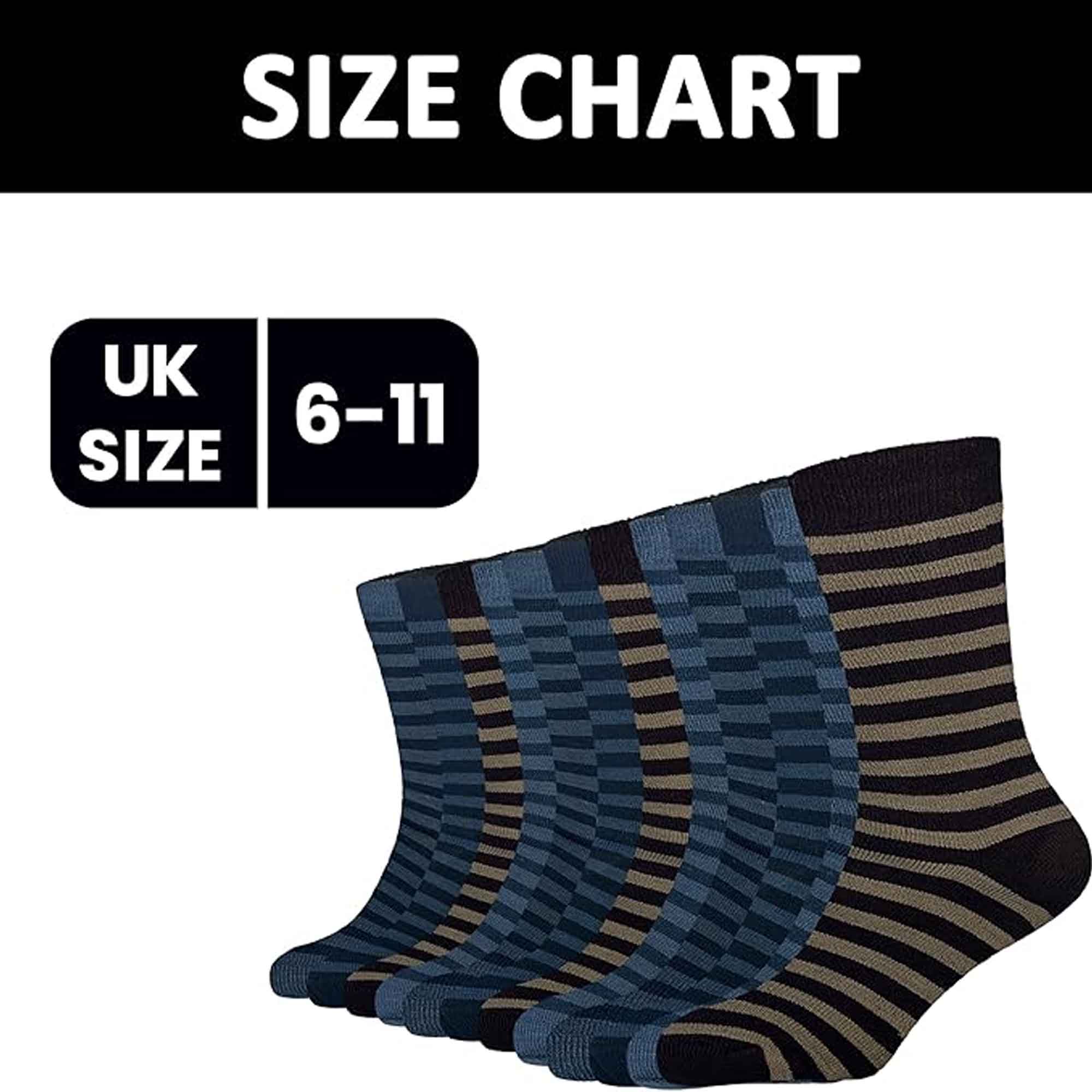 Men's Thermal Work Boot Socks 6 Pairs Thick Cushioned Reinforced Heel And Toe