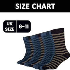 Men's Thermal Work Boot Socks 6 Pairs Thick Cushioned Reinforced Heel And Toe