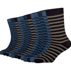 Men's Thermal Work Boot Socks 6 Pairs Thick Cushioned Reinforced Heel And Toe