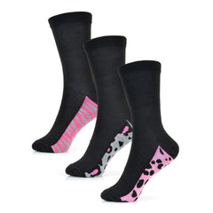 Women's Cotton Rich Socks 6 Pairs UK Size 4-7 Breathable Durable