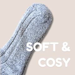 Women's Ultra Chunky Long Wool Thermal Socks 6 Pairs For Outdoor Activities
