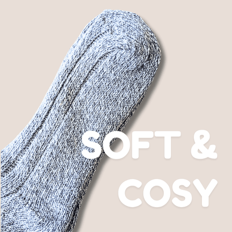 Women's Ultra Chunky Long Wool Thermal Socks 6 Pairs For Outdoor Activities