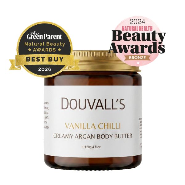 Organic Argan Body Butter 100ml – Rich Body Butter, Five Scents