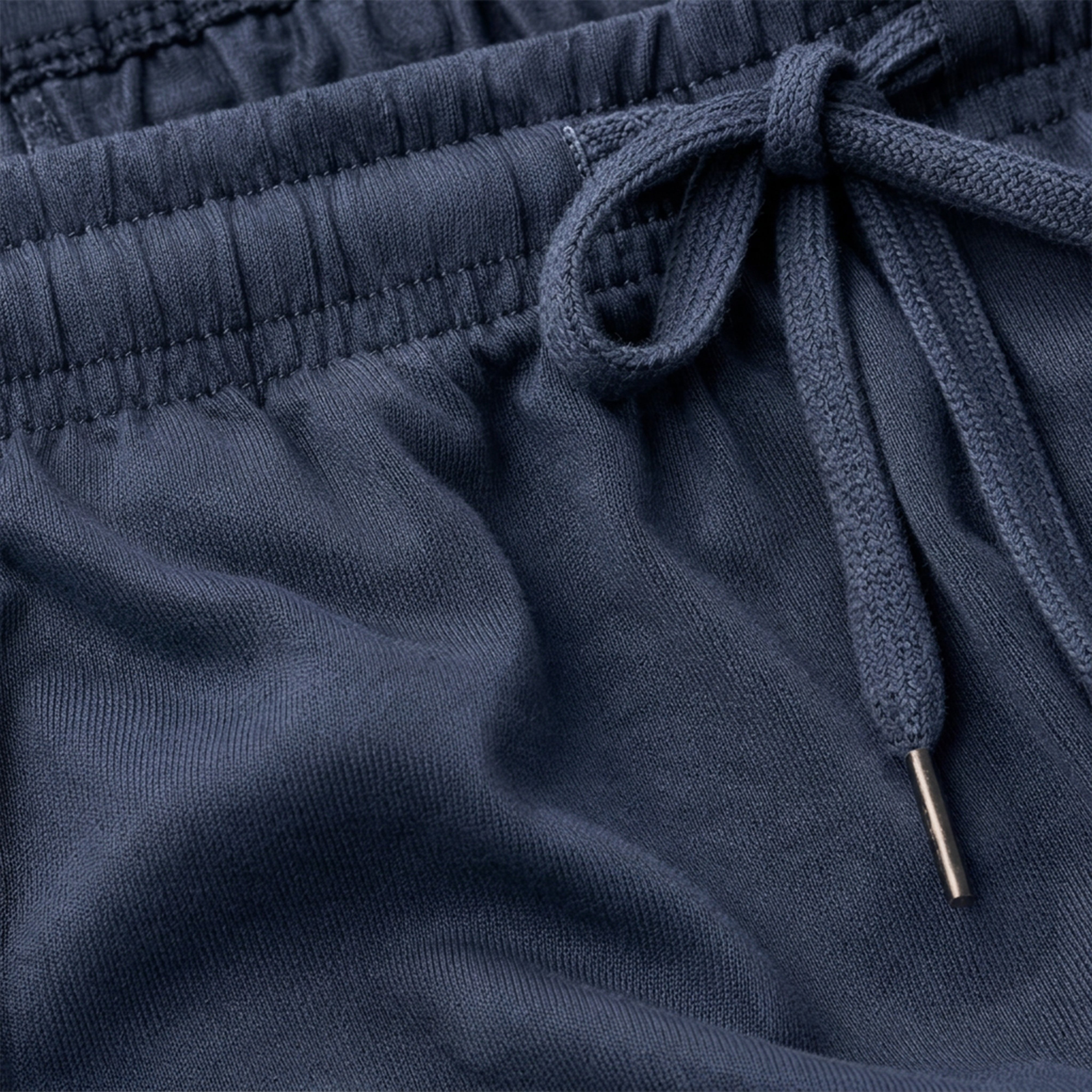 Men's Cotton Lounge Shorts Stretchable 2 Pack Black Navy Grey Durable