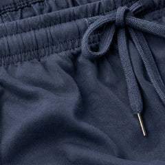 Men's Cotton Lounge Shorts Stretchable 2 Pack Black Navy Grey Durable