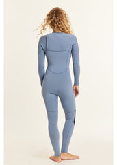 Sisstrevolution Women's 7 Seas 4/3mm Chest Zip Wetsuit, Full Suit