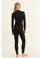Sisstrevolution Women's 7 Seas 5/4mm Chest Zip Wetsuit, Full Suit