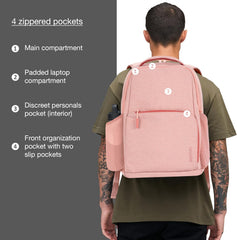 InCase Unisex Facet Laptop Backpack, Padded Sleeve Up to 16 Inch