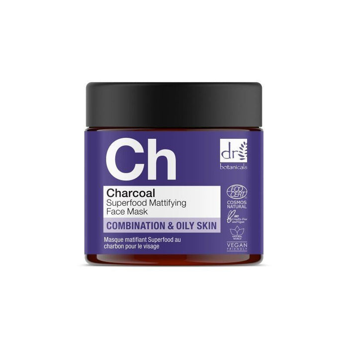 Charcoal Superfood Mattifying Face Mask 60ml