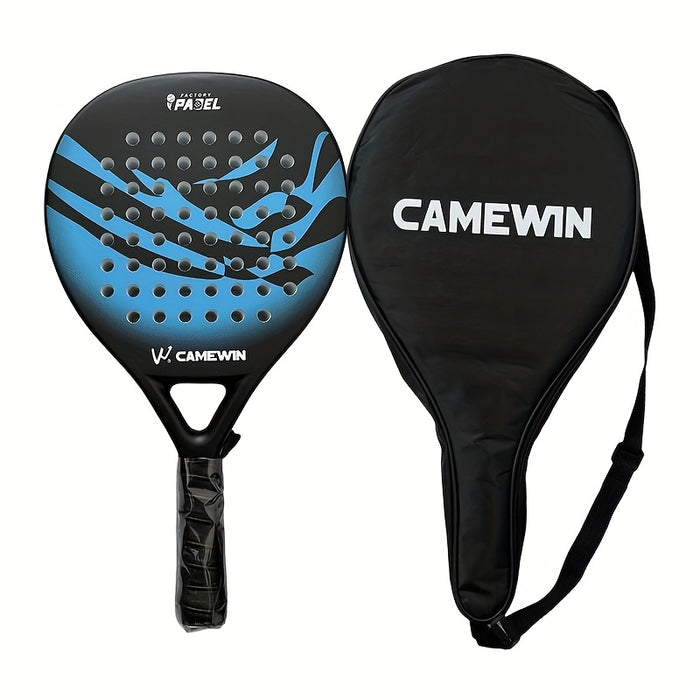 Camewin Carbon Fiber Padel Racket, Soft EVA Face & Paddle Bag