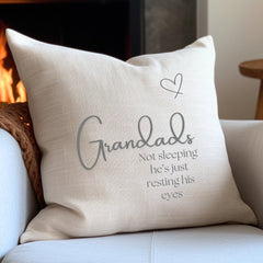 Personalised Grandpa & Grandad Cushion – 40cm