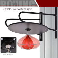 Wall-Mounted Adjustable Speedball Platform – Boxing Training Set