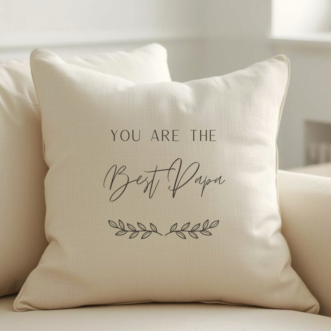 Personalised Great Grandad, Papa or Pop Cushion – 40cm