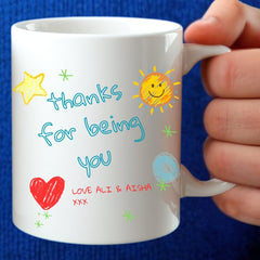Personalised Best Dad in the World Mug – Birthday Gift
