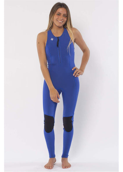 Sisstrevolution Women's 7 Seas 2/2mm Long Jane Wetsuit, Front Zip