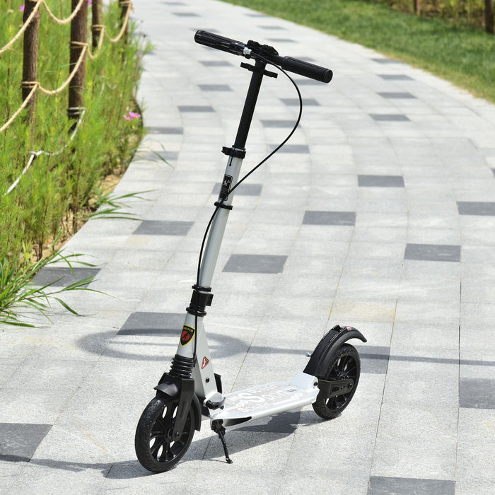 HOMCOM Foldable Kick Scooter, Dual Brakes & Suspension, Age 14+, image 2