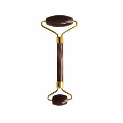 Tiger Eye Harmony and Balancing Facial Roller (Gold Metal Handle)