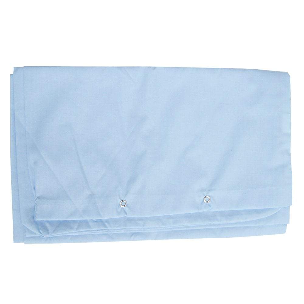 9ft Maternity Pillow Case – Light Blue, Washable Replacement Cover